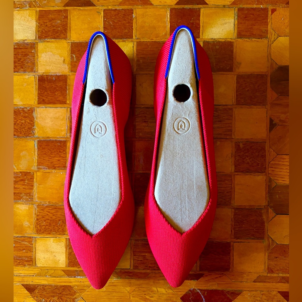 Rothy's The Point in Bright Red